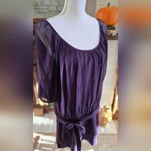 Rebecca Taylor Womens Silk Mini Dress Size 6